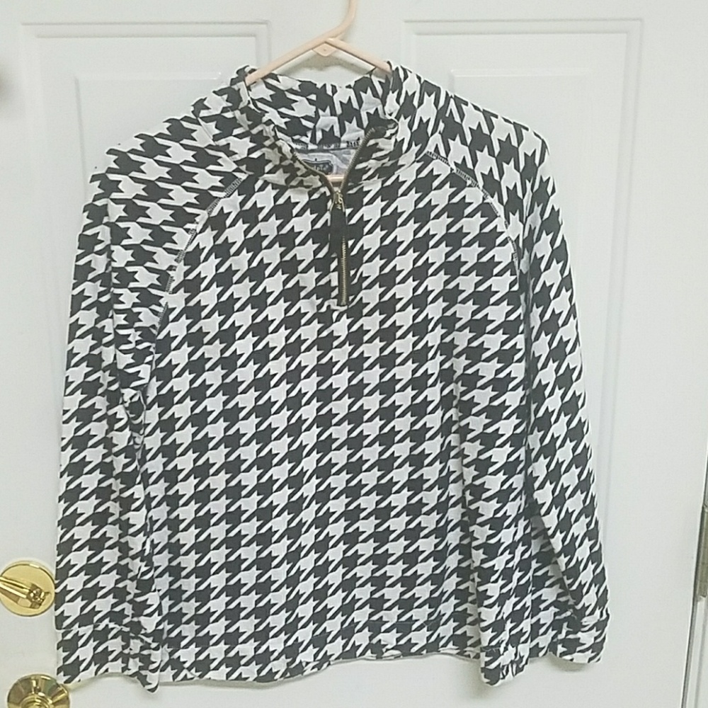 Mudpie quarter zip M 8-10 long sleeve pullover